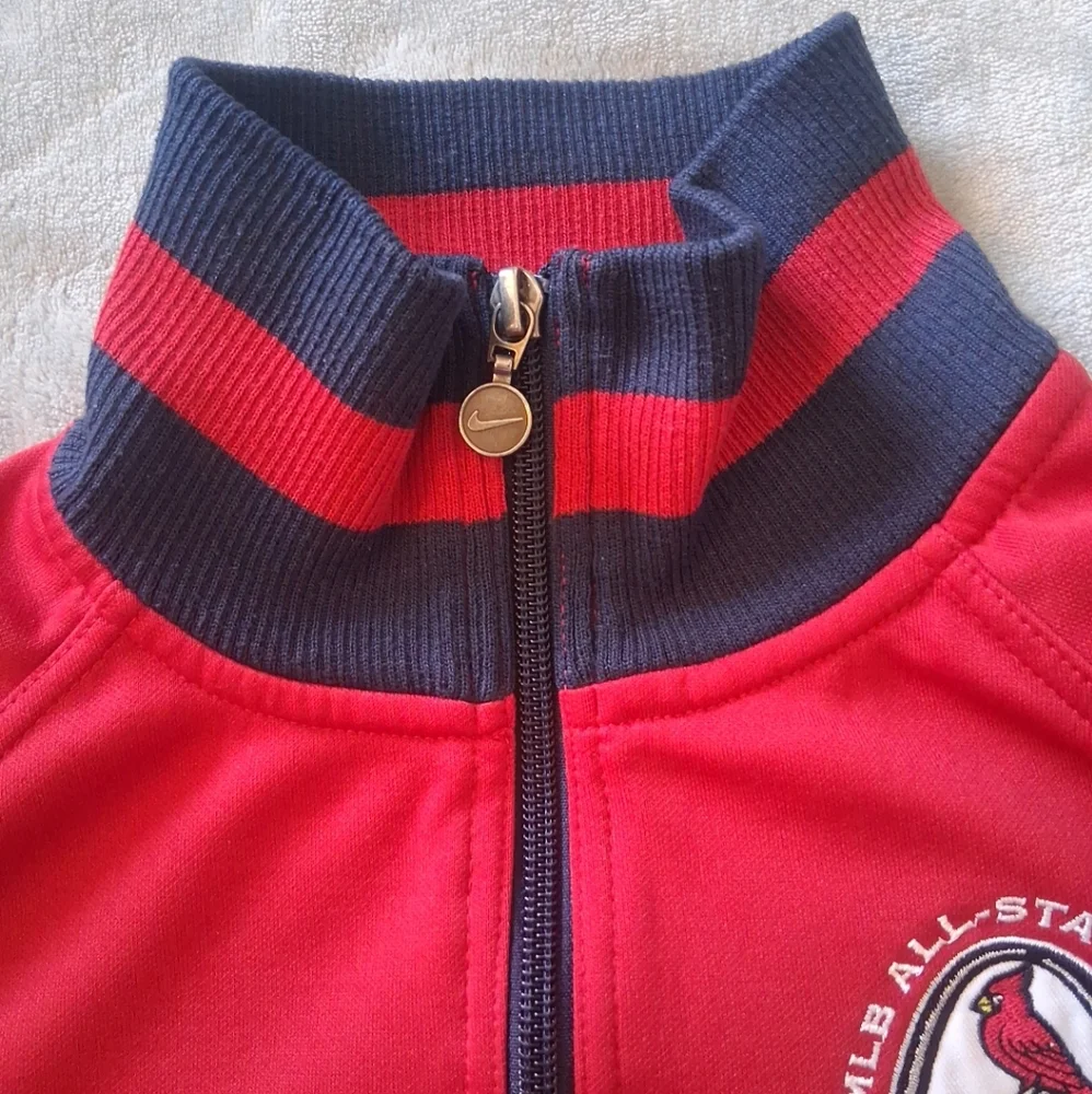 Nike St. Louis Cardinals MLB All-Star Game 2009 Zipper Jacket Boys M (8-10)
